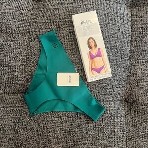 NWT Wolford Bikini Briefs Panties Dark Jade Green